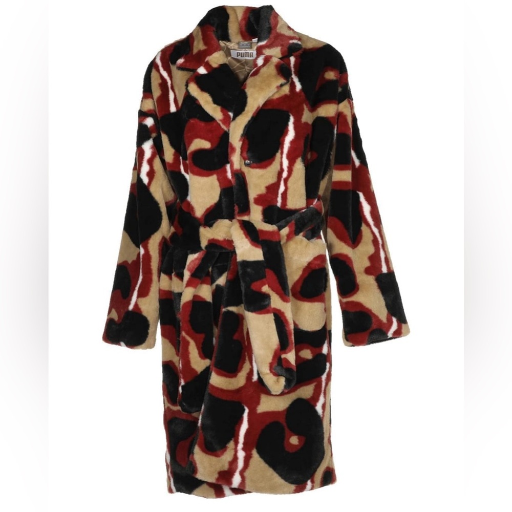 PUMA High Court Madison Faux Fur Coat